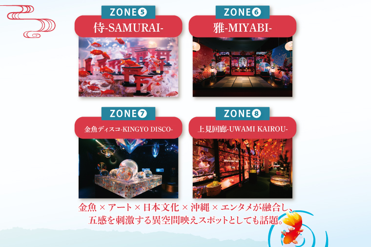 沖縄金魚ミュージアム入場券　大人1名｜観光 チケット 沖縄金魚ミュージアム 金魚 あしびなー 沖縄 豊見城（DN001）