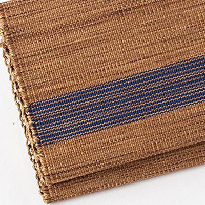 ふるさと納税 大山崎町 「手織りつづれ」カードケース(柿渋染め) |  | 02