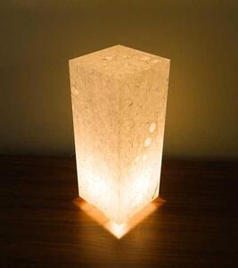 アクリル行灯 Lサイズ 名尾和紙使用 楮繊維入り落水紙 LED電球