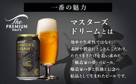 【3か月定期便】 サントリー　ザ・プレミアム・モルツ マスターズドリーム（350ml×24本）（高田屋本店）