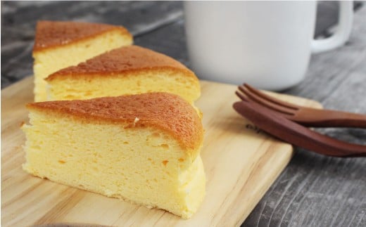 蒜山高原チーズケーキ（スフレ） / 岡山県 蒜山 真庭 蒜山ジャージー牛乳 チーズケーキ ケーキ スフレ クリームチーズ お土産 手土産 贈り物 プレゼント 【配送不可地域：北海道／沖縄県／離島】 n