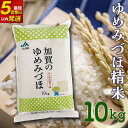 【ふるさと納税】 【9月発送可】令和6年産 ゆめみづほ精米10kg 新米 最短5営業日以内発送 9月発送 ギフト 贈り物 グルメ 食品 復興 震災 コロナ 能登半島地震復興支援 北陸新幹線 F6P-2094