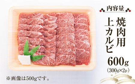 白川郷 飛騨牛 上カルビ 焼肉 用 600g 高山米穀 焼肉 [S567]