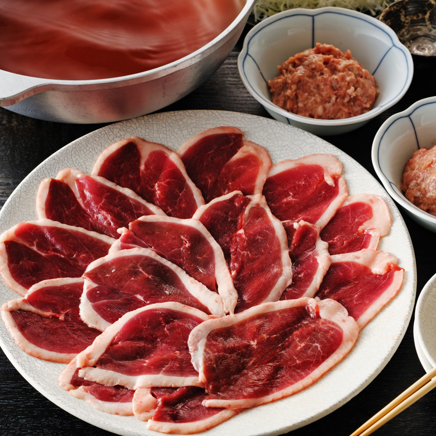 ＜アイガモの谷口＞「但馬鴨しゃぶ」3～4人前