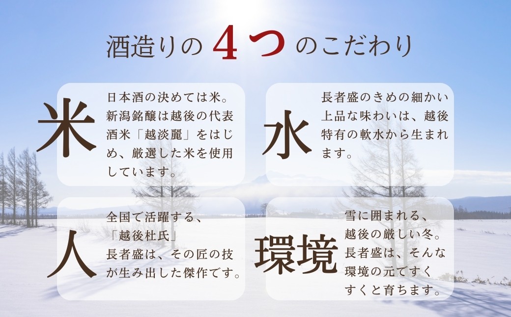 安定した旨みがあり、食中酒としても最適なデリシャス長さん