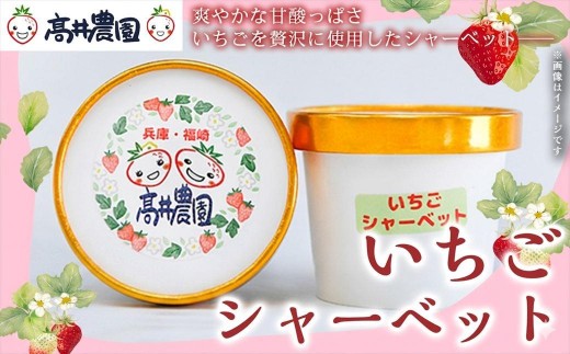 
                  【爽やかな甘酸っぱさ】完熟いちごシャーベット いちご シャーベット スイーツ 果物 フルーツ 大粒 濃厚 産地直送  ギフト 贈答用 兵庫県 福崎町
                