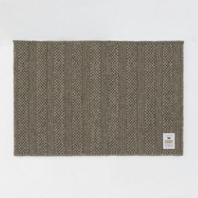 ふるさと納税 和泉市 ウールラグ/Fisherman's Court GREY 90×60cm