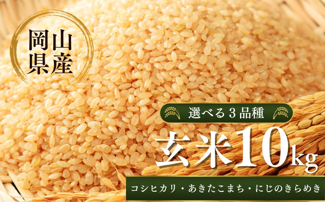 
                  先行予約 令和8年産 新米 岡山県産米10㎏ (コシヒカリ・あきたこまち・にじのきらめき から選択できます) | 岡山県産米 10kg コシヒカリ あきたこまち にじのきらめき 選べる お米 玄米 国産米 ごはん 米 人気品種  10キロ 産地直送 家庭用 お取り寄せ
                