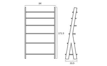SCALA Shelf 084 walnut