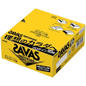ザバス プロテインバー チョコ味 1箱12個入り×5個 ( プロテインダイエット プロテイン 筋トレ プロテイン 運動 プロテイン お手軽ダイエット タンパク質ダイエット ダイエット食品 ダイエット食
