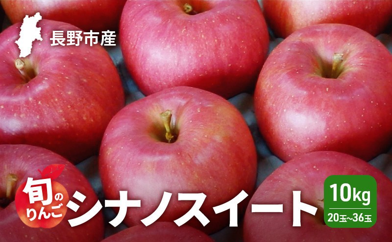
                  2026年発送　長野市産　旬のりんご　シナノスイート10kg　20玉～36玉 りんご リンゴ 果物 フルーツ 秋
                