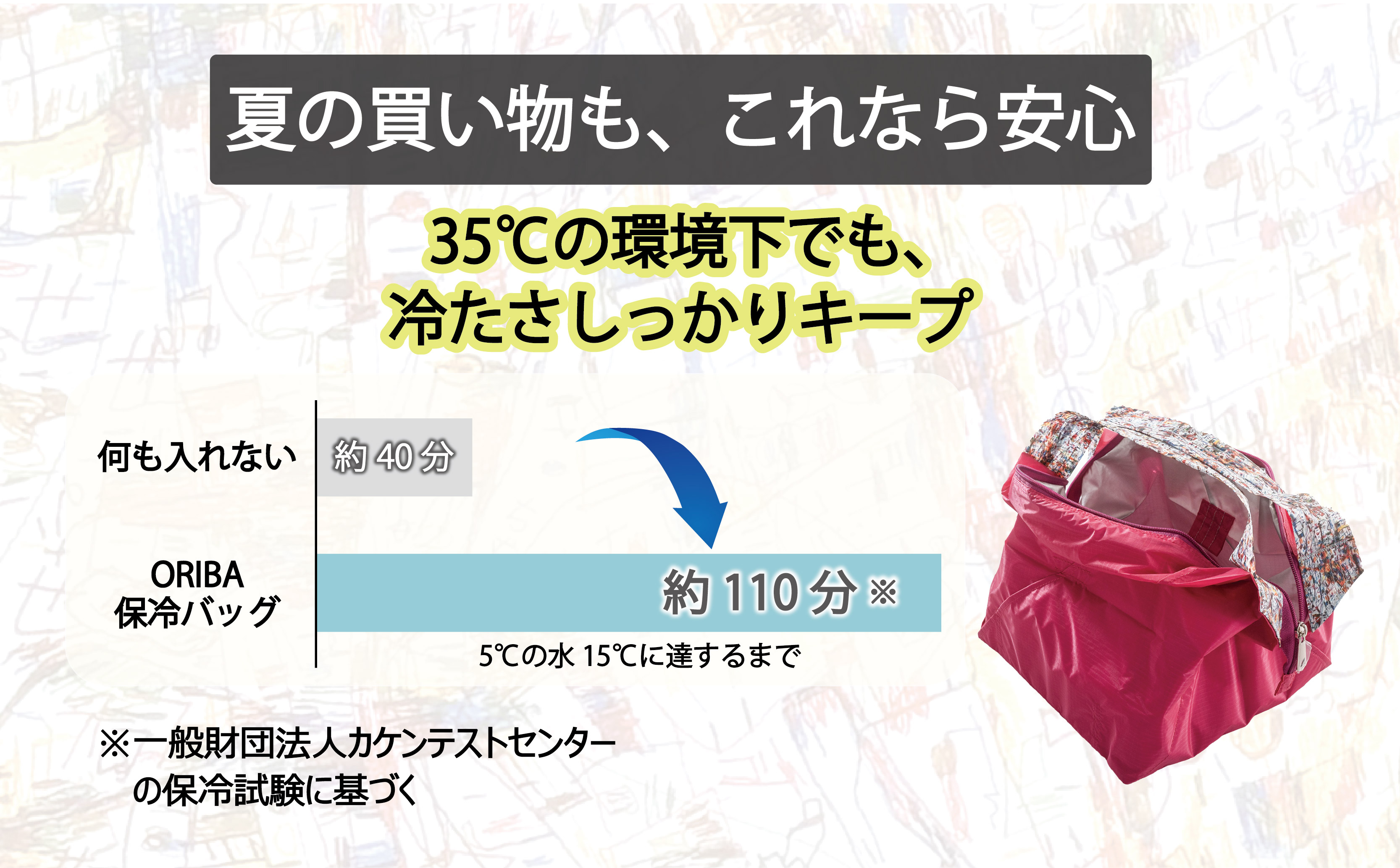 ALOHAS ORIBA Cooler 保冷バッグ 小さめサイズ Pink【大阪 泉佐野 大阪府 泉佐野市】