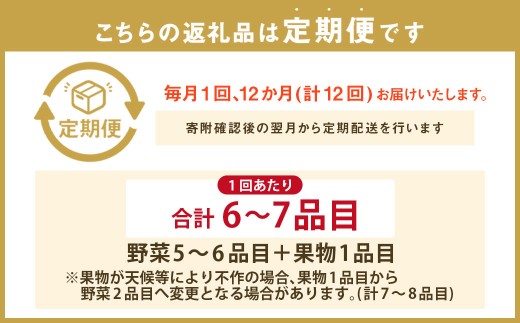 定番の野菜フルーツセット