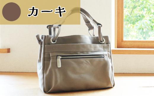 須田帆布　ループトート（カーキ）【 茨城県 つくば トートバッグ バッグ カバン 鞄 ファッション シンプル レディース メンズ 男性 女性 カジュアル プレゼント ギフト 帆布 国産 日本製 通勤 通学 旅行 丈夫 耐久性 】