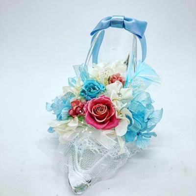 ふるさと納税 田原本町 プリザーブドフラワー「シンデレラのガラスの靴」 |  | 01