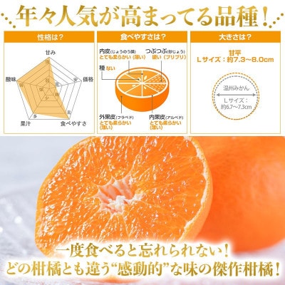 のま果樹園の甘平(約3kg)バラ詰め【1759302】