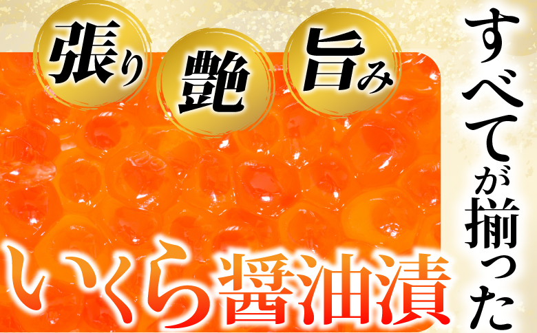 根室海鮮市場＜直送＞いくら醤油漬160g×3P(計480g) B-28012