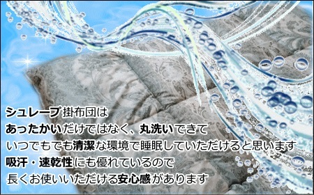 【高級ホテル仕様】羽毛を超えた掛布団(SEK加工生地)