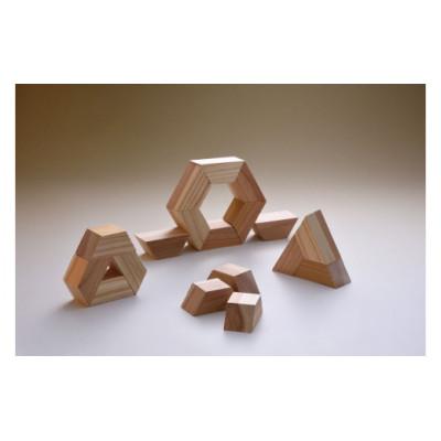 ふるさと納税 日向市 天才をつくる積み木　―てんつみ―　12個化粧木箱入 |  | 01