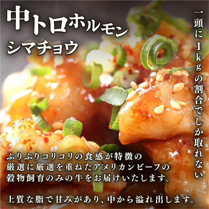 【 訳あり 】 中トロホルモン 西京味噌焼き 1kg ( 100gパック ) トロ 焼肉 牛 西京焼き 味噌 味付 小分け 冷凍 牛 肉 熨斗 贈答 ギフト 希少部位 肉 お歳暮 御歳暮 御中元 お中