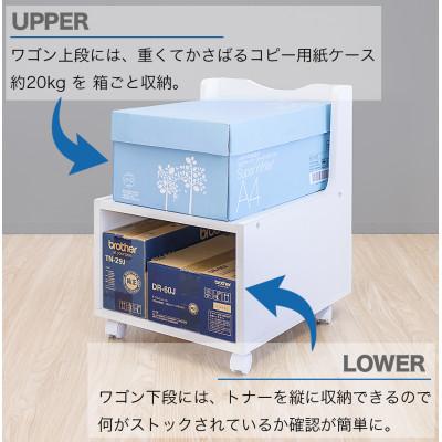 ふるさと納税 海南市 クロシオ オフィス収納台 W455 ホワイト SNG101309211 |  | 02