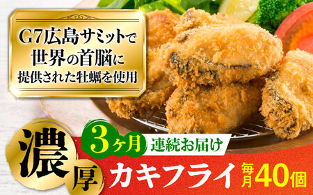 【全3回】カキフライ40個 [XBL018]カキフライ