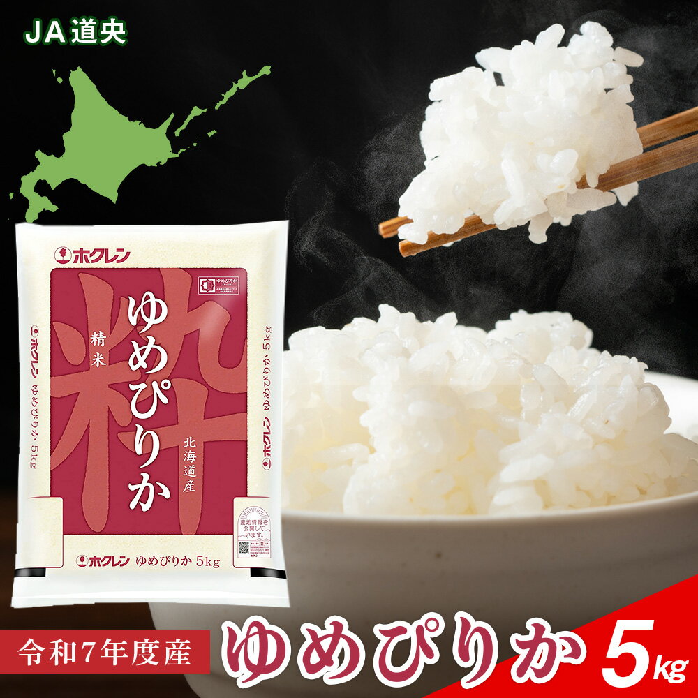 【ふるさと納税】北海道産 ゆめぴりか5kg【JA道央】米 ゆめぴりか 北海道米 お米 北海道産 北海道千歳市ギフト ふるさと納税