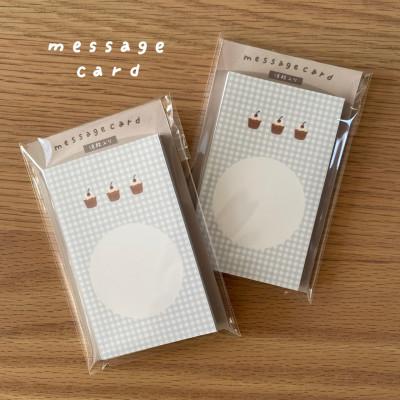 ふるさと納税 伊勢原市 〔tulip bear(チューリップベア)〕メッセージカード(カップケーキ) |  | 02