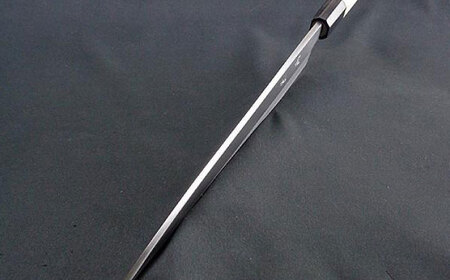 土佐打ち刃物 左片刃 柳刃包丁 270mm | 白紙2号 朴八角柄 徳蔵オリジナル【32033】