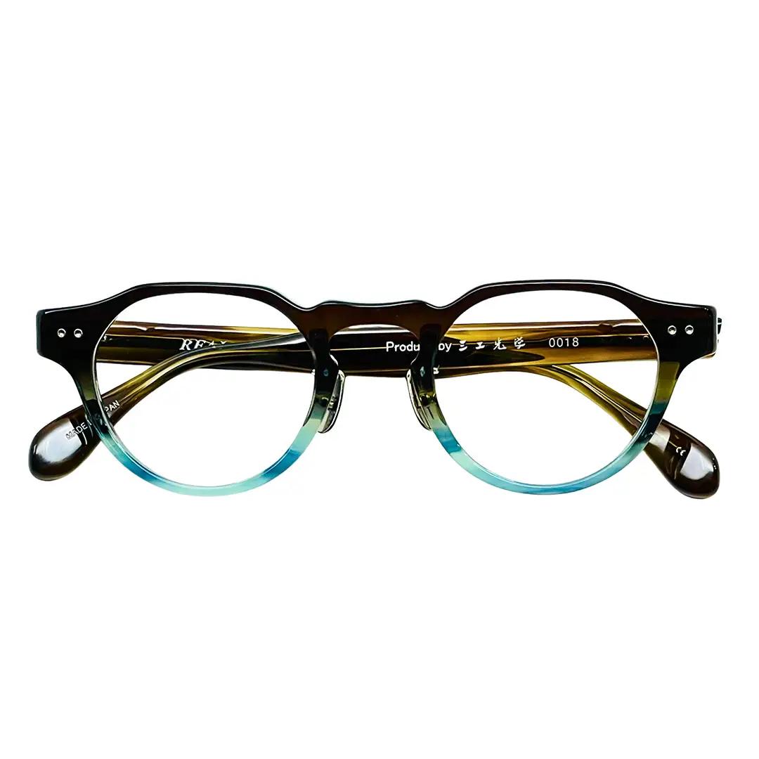【 リアル メガネ タートル 】ＲＥＡＬ 温故知新 若狭 伍 カラー04 度無しブルーライトカットレンズ＆老眼レンズ対応