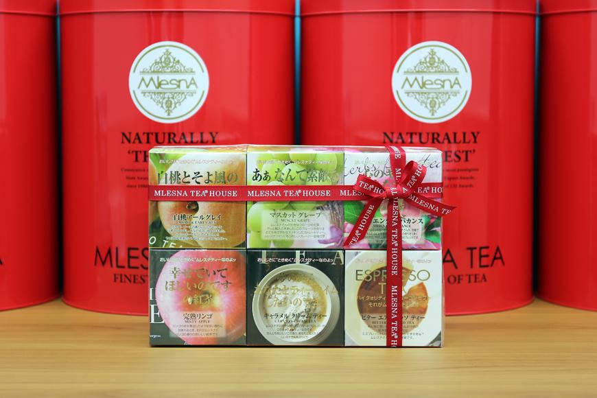 ムレスナティー 紅茶 人気のロングセラーフレーバー。CUBE BOX 6個セット｜野洲市  フレーバーティー ギフト 紅茶専門店 フレーバー セット CUBE BOX  プチ贅沢 ティータイム リラックス プレゼント お取り寄せ 通販 ふるさと納税