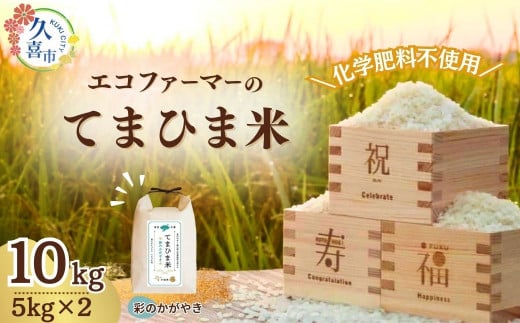 【先行予約】令和7年度産 柔らかもっちり『てまひま米』（彩のかがやき）精米5kg×2 | 令和7年 2025年 米 コメ お米 おこめ 特産米 ブランド米 てまひま 手間暇 手間隙 手間ひま 精米 白米 おいしい 美味しい ごはん SDGs 循環型 循環型農業 持続可能な農業 環境に優しい 環境問題 高品質 地元産 主食 和食 健康 安心 ギフト 贈り物 埼玉県 久喜市