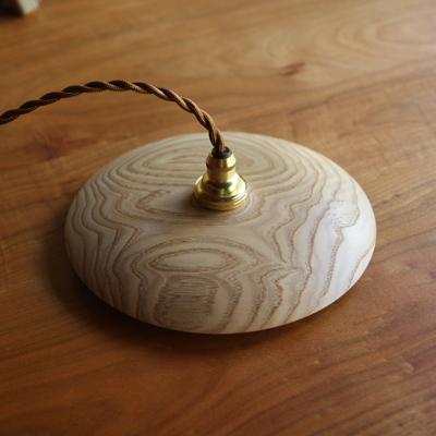 ふるさと納税 小浜市 木のランプシェード(栗)