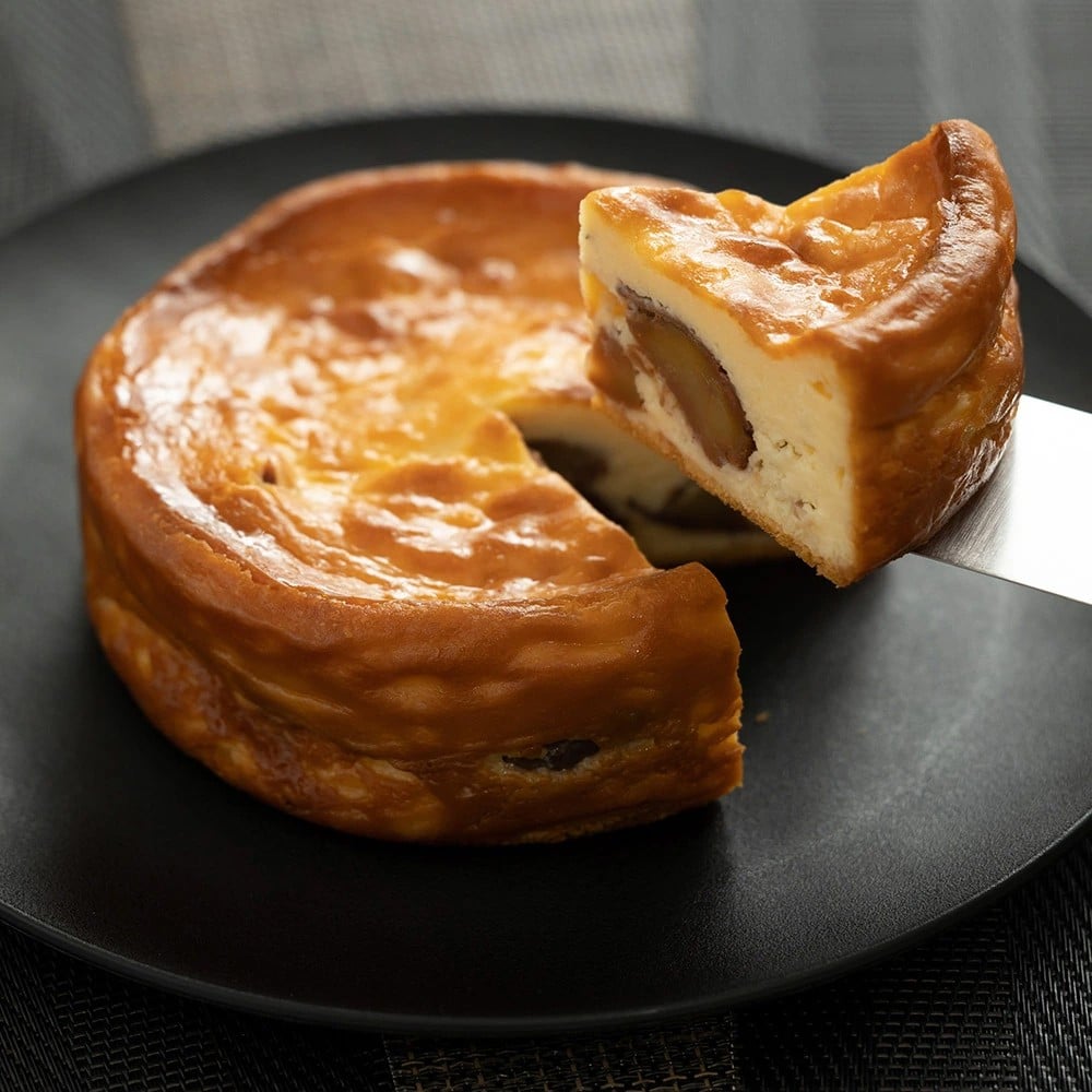 
            【12/21迄年内発送・選べる配送月】丹波栗 チーズケーキ 雪岡市郎兵衛 チーズケーキ 栗 マロン 丹波栗 ケーキ 冷凍
          