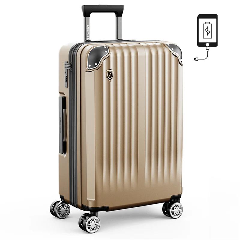 
            NEWTRIP0201p　スーツケース　シャンパンゴールド　Lサイズ　【11100-2015】
          