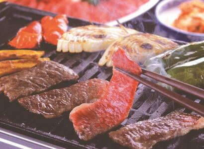 ＜2回定期便＞【銀閣寺大西】京都肉ステーキ（340ｇ）&焼肉盛り合わせ（500g）&すき焼き・しゃぶしゃぶ用（500g）