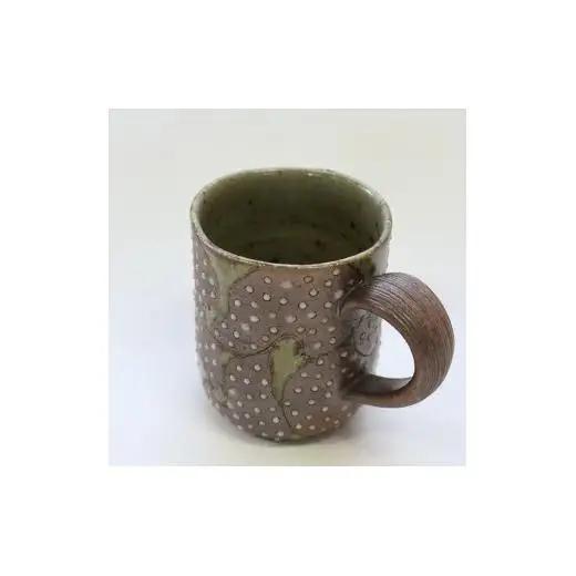 釉彩マグカップ 【受注制作】コップ コーヒーカップ おすすめ おしゃれ モダン 陶芸 手作り 食器 陶器 陶芸作家