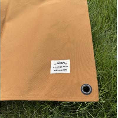 ふるさと納税 上牧町 ALBERTON　米軍防水帆布のグランドシート　キャメル |  | 01