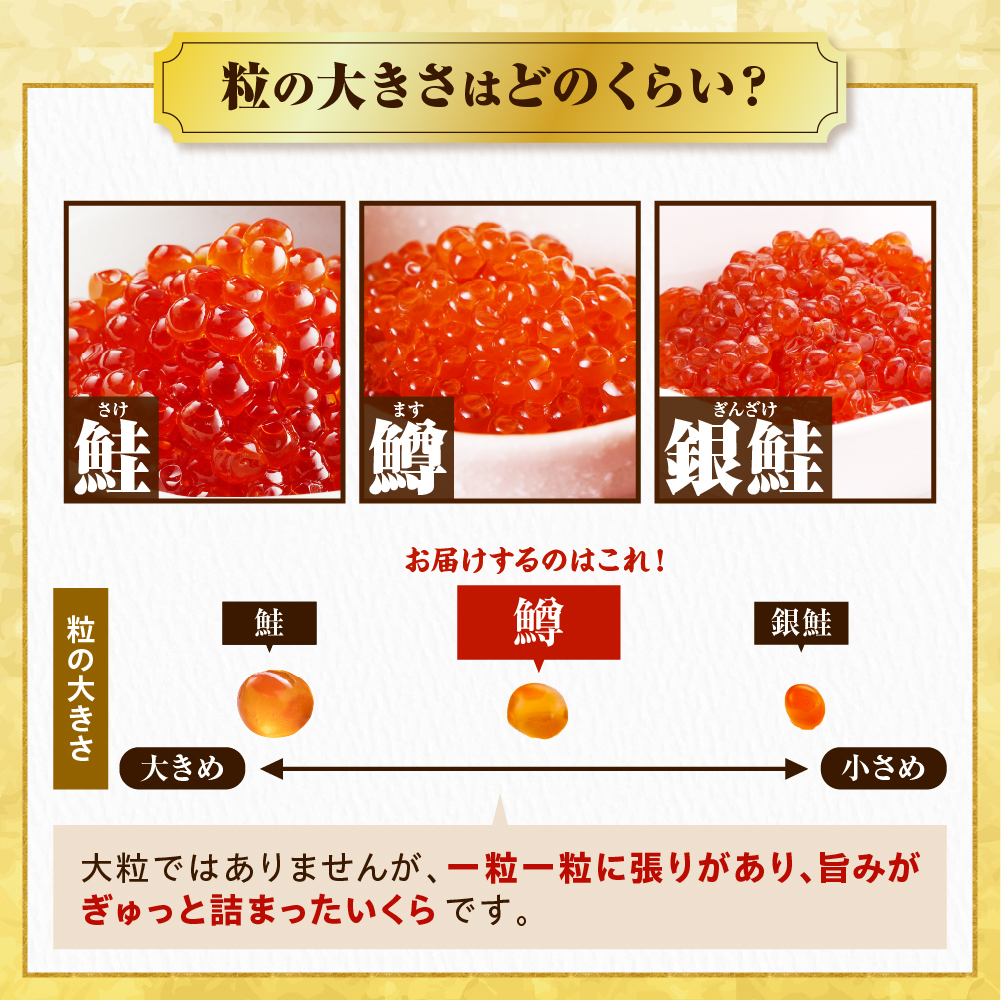 えりも【マルデン特製】鱒イクラ醤油漬250g×4箱【er002-023-c】