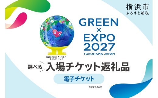 
                  横浜 GREEN×EXPO 選べる券種 入場チケット【電子チケット】2027年 横浜・上瀬谷で開催される国際園芸博覧会 入場券 大人から子どもまで 1000万株の花や緑が彩る 横浜万博 花博 グリーンエキスポ｜神奈川県横浜市
                