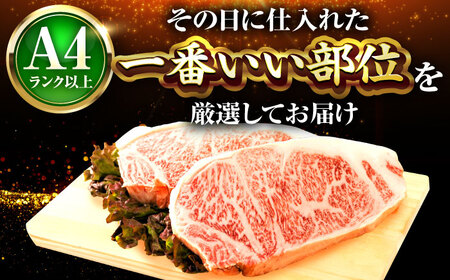 【全6回定期便】【A4～A5】博多和牛 サーロインステーキ 500g(250g×2枚) 吉富町/株式会社MEAT PLUS[BGAB113]
