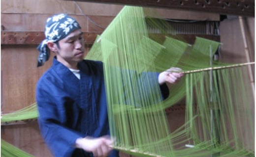 磯香るしこしこ麺　手延べ「鳴門わかめ 芽かぶそうめん」1.2ｋｇ・「淡路だしの素」1本セット