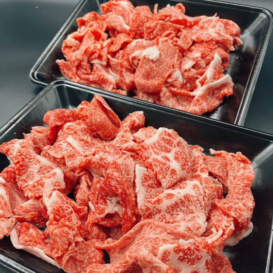 能登牛　切り落とし　1ｋｇ（500ｇ×2パック）
