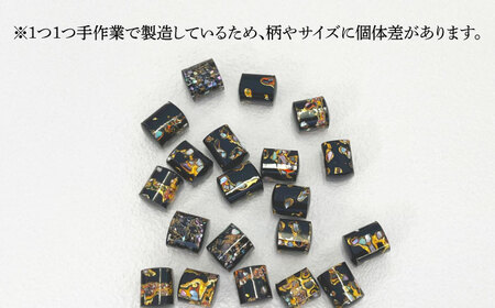 若狭塗イヤリング BLOMINA  (漆黒) / イヤリング 若狭塗 伝統工芸品 小浜 / 若狭塗センター [BFEE001]
