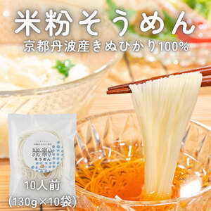 米粉そうめん 米 10食セット そうめん 小麦粉不使用 米