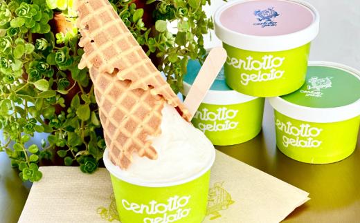 ジェラートとは、低脂肪で素材が活き、高密度で濃厚。少し高い提供温度が、とろけるような、なめらかな口どけを生みます。