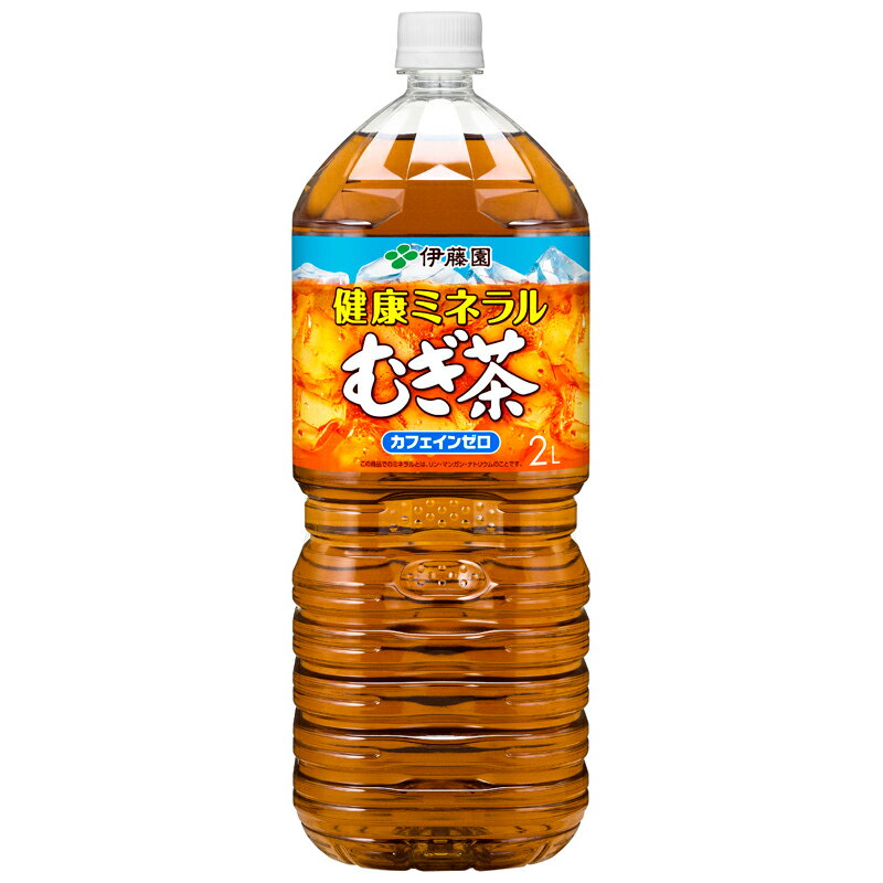 【ふるさと納税】 131-71【定期便3か月】 健康ミネラル むぎ茶 2L × 6本 3回 お届け カフェインゼロ 防災備蓄 茶 ペットボトル 飲料 伊藤園