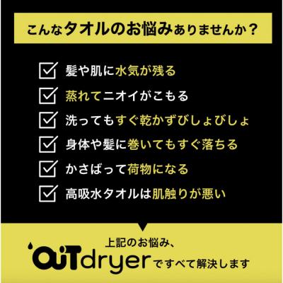 ふるさと納税 名古屋市 OUTdryer / サウナセット【ハニー】 |  | 02
