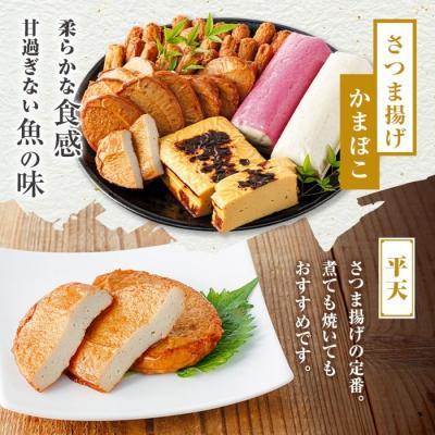 ふるさと納税 肝付町 老舗の味!さつま揚げ・かまぼこセットF(5種)　B10002 |  | 01