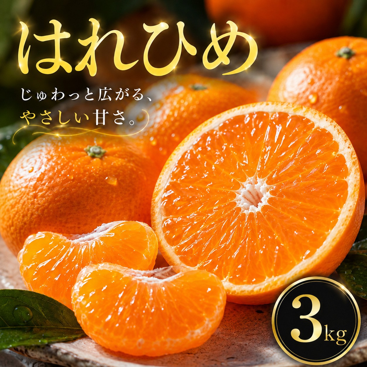 
                  【選ぶならこれ】 とろける甘み 【はれひめ】 3kg 愛媛県産 【2027年1月上旬頃から順次発送】 | みかん ミカン mikan 蜜柑 訳ありフルーツ 柑橘 果物 おすすめ お勧め お取り寄せ ギフト 愛媛県 松山市
                